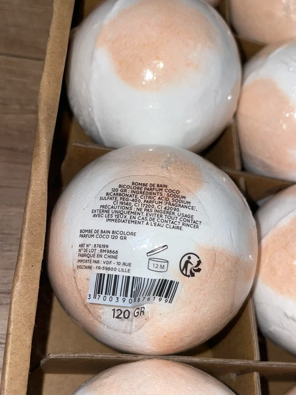 Boule de bain Coco part lot de 3 - photo numéro 3
