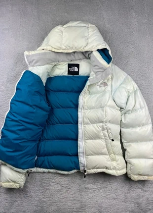 Manteau / Veste Doudoune The North Face 700 Vintage Blanc/Jaune/Bleu logo brodé Gris Taille S Femme, marque: The North Face, état: Bon état, taille: S / 36 / 8, 80,00 €, 84,70 € Protection acheteurs incluse