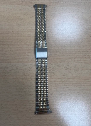 Luxe stalen 18 to 20 mm horlogeband in bi-color geschikt voor omega, merk: Omega, staat: Nieuw zonder prijskaartje, maat: Tot 30 mm, € 10,00, € 11,20 inclusief Kopersbescherming