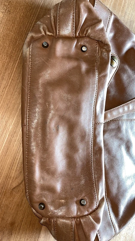Sac Gérard Darel marron avec petit sac assortie - photo numéro 4