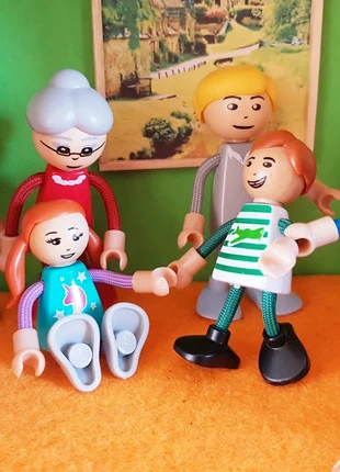 zes poppenhuis popjes, marque: onbekend, état: Très bon état, taille: S, 6,00 €, 7,00 € Protection acheteurs incluse