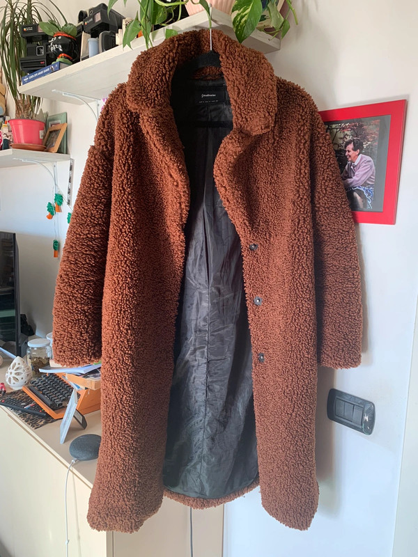 Stradivarius teddy deals bear coat