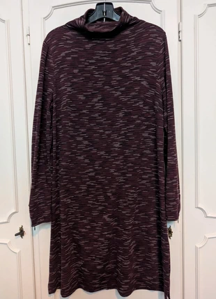 Bordeaux Stoffkleid mit Zipper & Rollkragen – M&S – Gr. 42, brand: Marks & Spencer, condizioni: Buone, taglia: XL / IT 46 / EU 42, €4.00, €4.90 include la Protezione acquisti