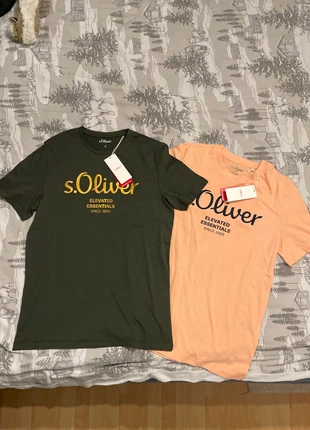 S.oliver t-shirts 2pcs new, merk: s.Oliver, staat: Nieuw met prijskaartje, maat: M, € 12,00, € 13,30 inclusief Kopersbescherming