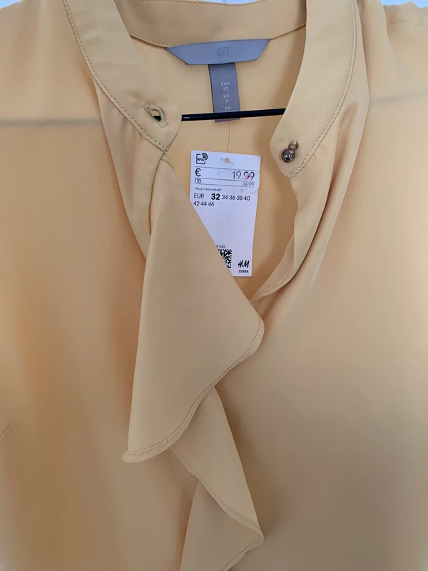 Blouse moutarde neuve - photo numéro 3