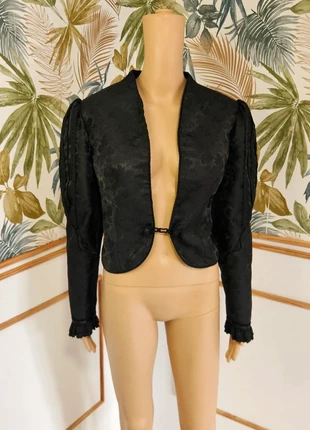 Trachten medieval jacket noir, merk: straber, staat: Heel goed, maat: L / 40 / 12, € 39,00, € 41,65 inclusief Kopersbescherming