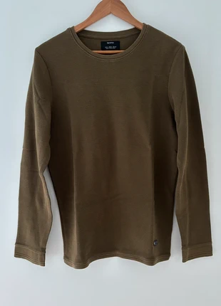 Pull ras de cou léger fin kaki M bershka, brand: Bershka, condition: Very good, size: M, €5.00, €5.95 includes Buyer Protection