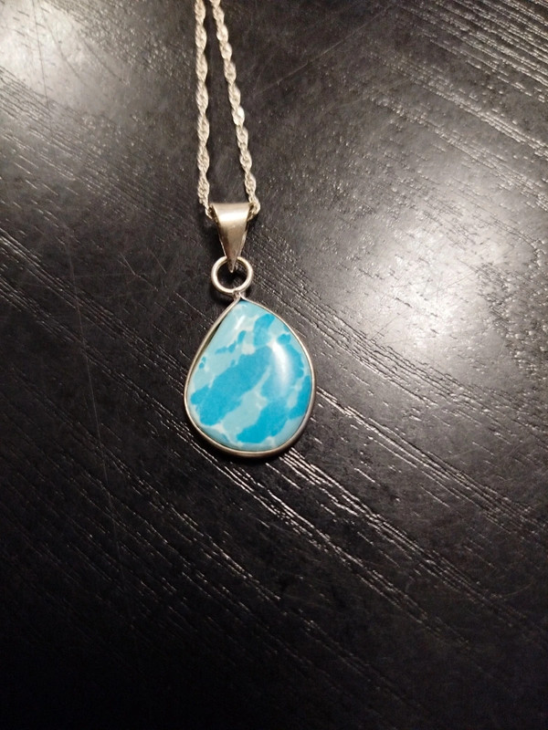 Pendentif larimar 1