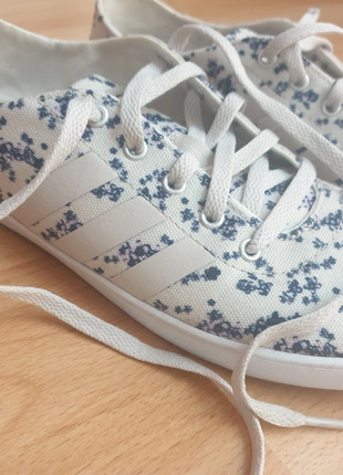 Adidas neo weiß blau sales