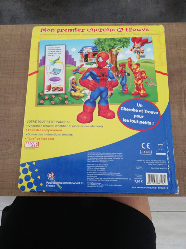 Spider-Man - : Mon premier livre puzzle Spiderman 4