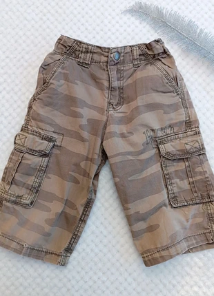 🔸 Bermuda type treillis militaire - 4 ans Tape à l'oeil🔸, marca: Tape à l'œil, estado: Muito bom, tamanho: 4 anos / 104 cm, €4.45, €5.37 inclui Proteção do Comprador