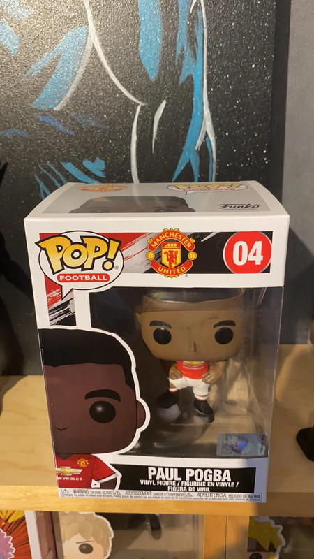 Figura Funko Pop Football 04 Paul Pogba