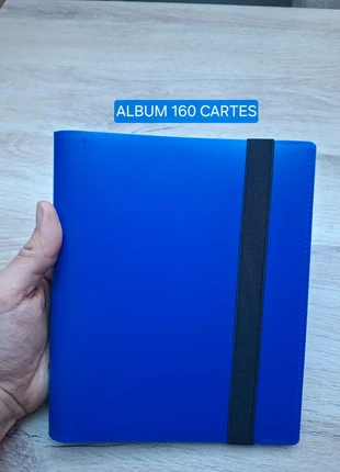 Album de rangement pour 160 cartes Pokémon / lorcana en bleu foncé, brand: album 160 cartes, condition: Very good, €5.50, €6.48 includes Buyer Protection Pro