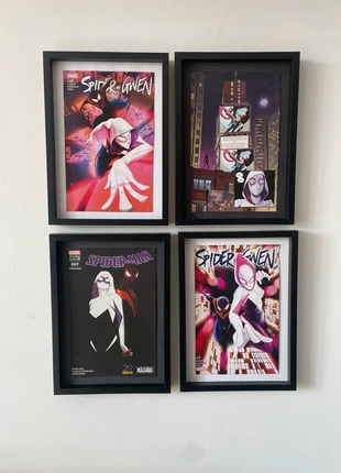 Cadres Spider-Man / Spider Gwen, marke: Spiderman, zustand: Sehr gut, 39,00 €, 41,65 € beinhaltet Vinted-Käuferschutz Pro