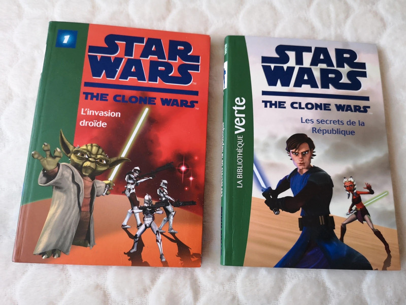 Lot de 3 livres Star Wars état excellent