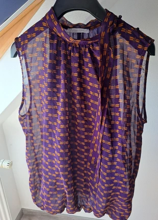 Haut elegan violet, brand: Urban By Gemo, condition: Very good, size: XXXL / 46 / 18, €3.00, €3.85 includes Buyer Protection
