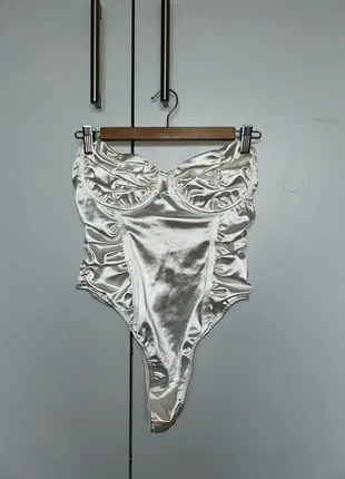 Saint Genies Corset Zip Up Bodysuit, brand: Saint Genies, condition: Good, size: M / 38 / 10, €3.00, €3.85 includes Buyer Protection