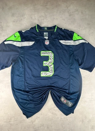 🏈 Maillot NFL Nike Seattle Seahawks #3 Wilson | Taille XL, marke: Nike, zustand: Sehr gut, größe: XL, 39,90 €, 42,60 € beinhaltet Vinted-Käuferschutz Pro