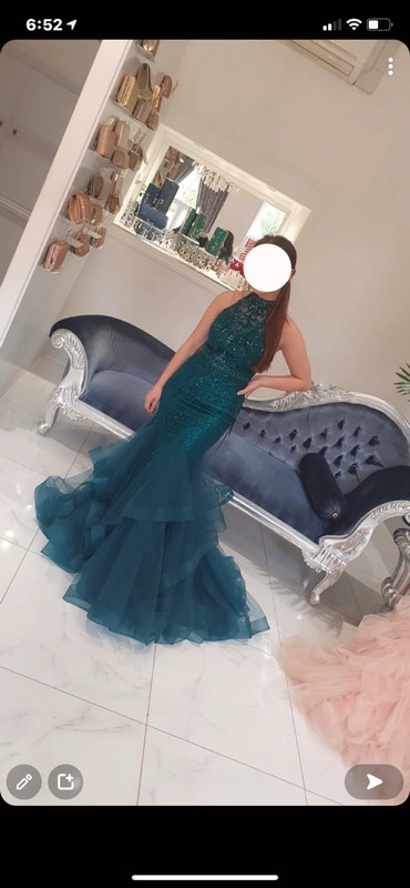 Red carpet ready prom dress