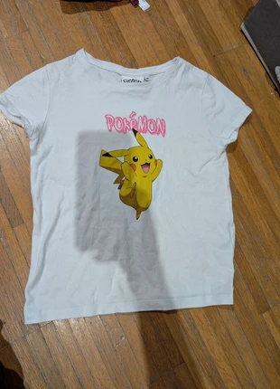 T shirt fille 8 ans, brand: Pokémon, condition: Very good, size: 8 years / 128 cm, €2.00, €2.80 includes Buyer Protection