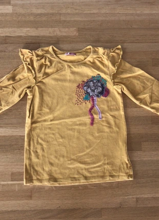 Teeshirt manches longues avec motif, brand: Du Pareil au Même, condition: Good, size: 8 years / 128 cm, €2.90, €3.75 includes Buyer Protection