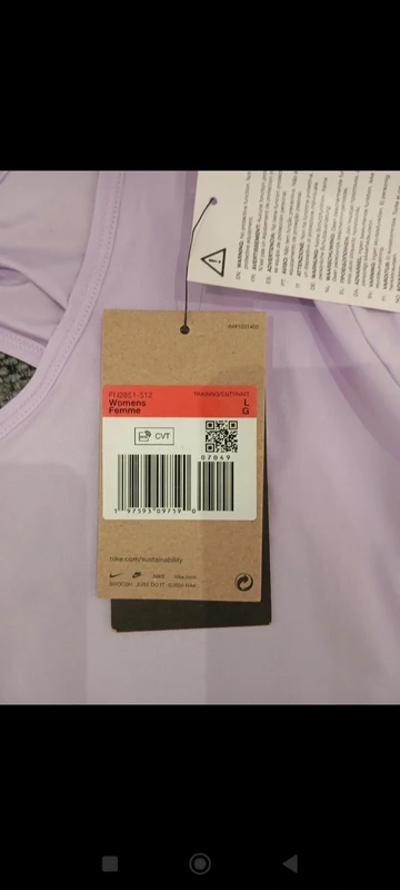 Maillot croisé femme Nike One Classic taille L - photo numéro 3
