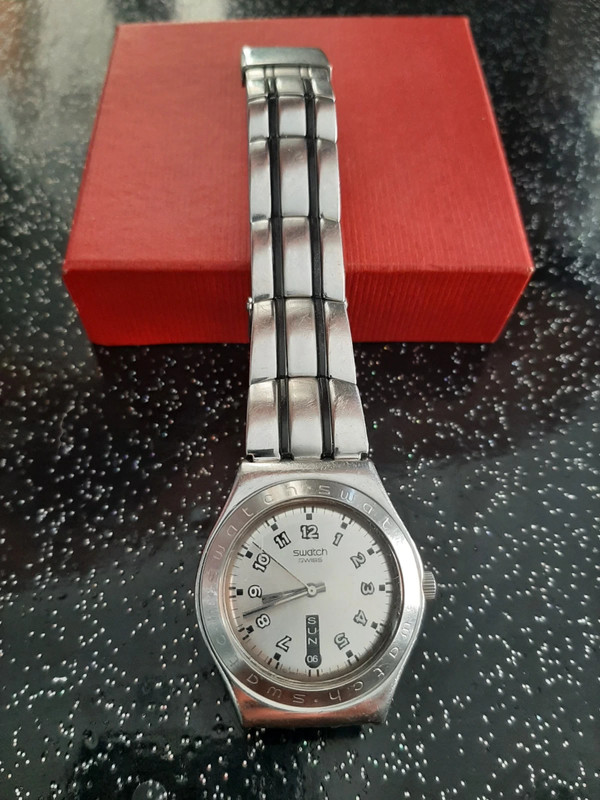 Swatch steel sale