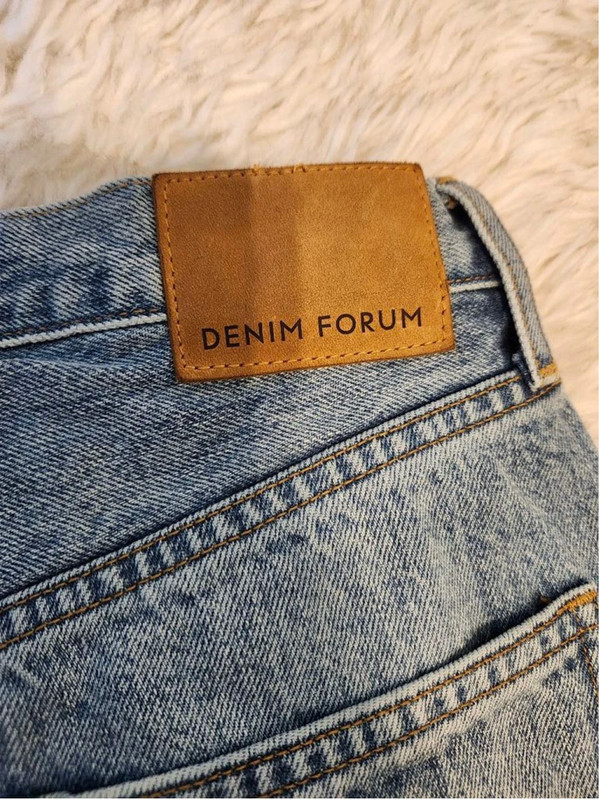 Denim Forum The Joni Loose Bermuda Jean Shorts Sz 25 5