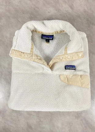 Patagonia Synchilla Snap-T Rare Écru – Taille M femme– Collector & Introuvable Code 344, marque: Patagonia, état: Bon état, taille: M / 38 / 10, 55,00 €, 58,45 € Protection acheteurs (Pro) incluse