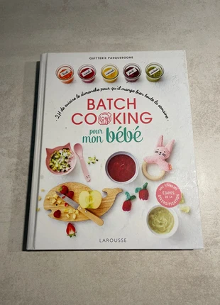 Livre batch cooking bébé Larousse, condition: Very good, €7.00, €8.05 includes Buyer Protection