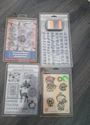 Stempels alfabet kerst feest, état: Neuf sans étiquette, taille: Taille unique, 10,00 €, 11,20 € Protection acheteurs incluse