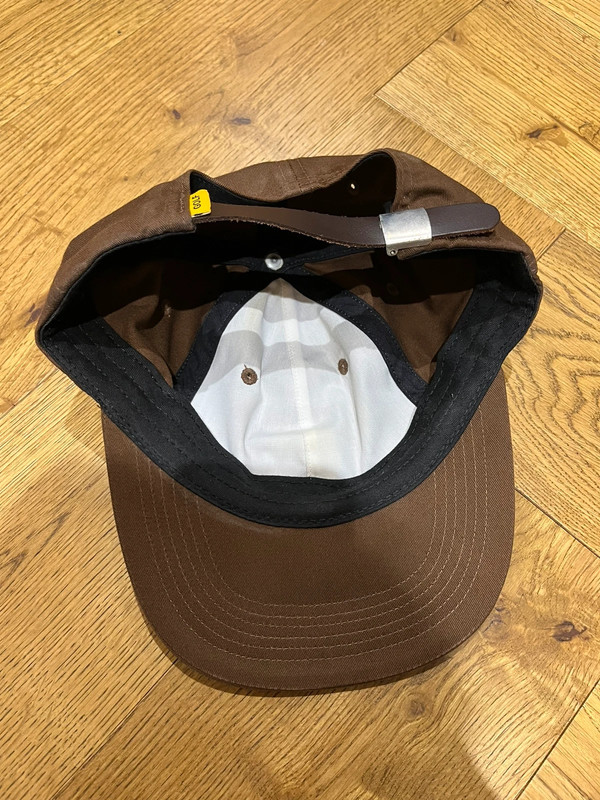 Brown golf wang g hat cap