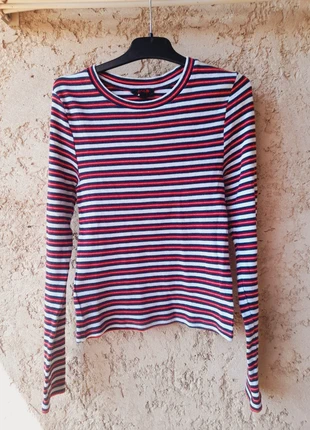 Tshirt à rayure, marca: Jennyfer, estado: Muito bom, tamanho: S / 36 / 8, €3.00, €3.85 inclui Proteção do Comprador