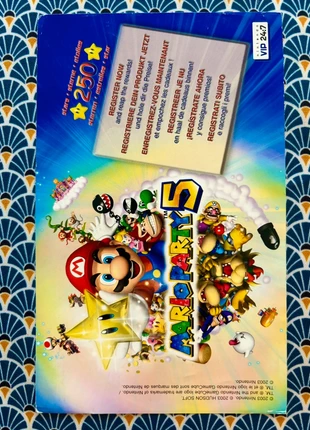 Carte VIP Mario Party 5 Nintendo Gamecube version PAL, estado: Muy bueno, 4,95 €, 5,90 € Protección al comprador incluida