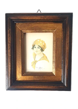 Cadre en bois doré, état: Bon état, 15,00 €, 16,45 € Protection acheteurs (Pro) incluse