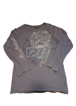 2005 KISS Allover Affliction-Style Longsleeve Shirt (Very Rare), marque: Winterland, état: Très bon état, taille: XL, 40,00 €, 42,70 € Protection acheteurs (Pro) incluse