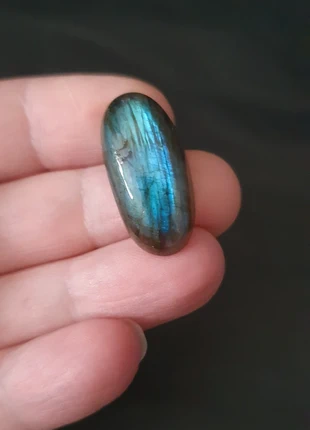 Cabochon de Labradorite vert/bleu océan, brand: Pierre, condition: Very good, €7.00, €8.05 includes Buyer Protection