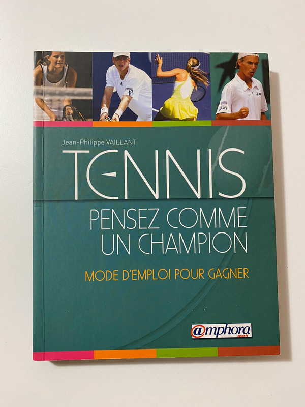 Amphora Livre Tennis-Pensez Comme Un Champion Bleu