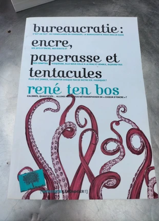Livre Bureaucratie encre paperasse tentacules René T'en Bos Manifeste Le Pommier , condition: Very good, €4.00, €4.90 includes Buyer Protection