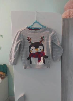Pull de Noël, brand: Baby Club, condition: Very good, size: 18-24 months / 86 cm, €1.50, €2.28 includes Buyer Protection