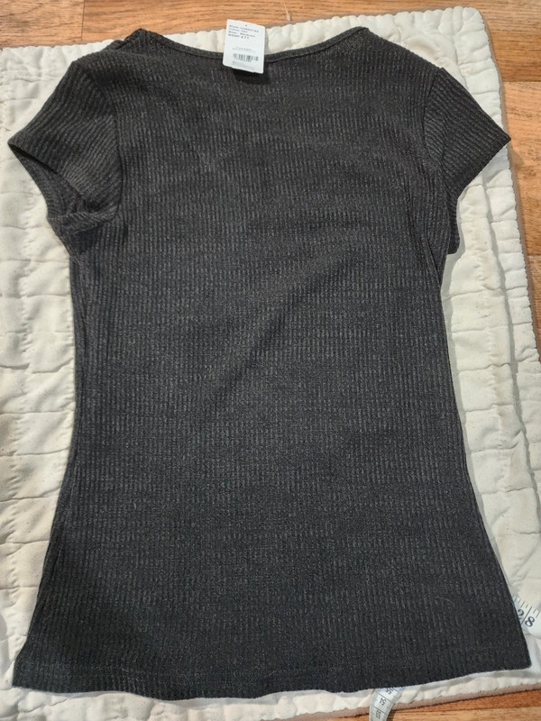 New Simple Suzanne Betro Black Cutout Top Women's Size Medium 3