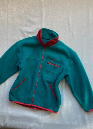 Vintage green fleece jacket, marke: Vintage Dressing, zustand: Gut, größe: XS / 34 / 6, 8,00 €, 9,10 € inklusive Vinted-Käuferschutz