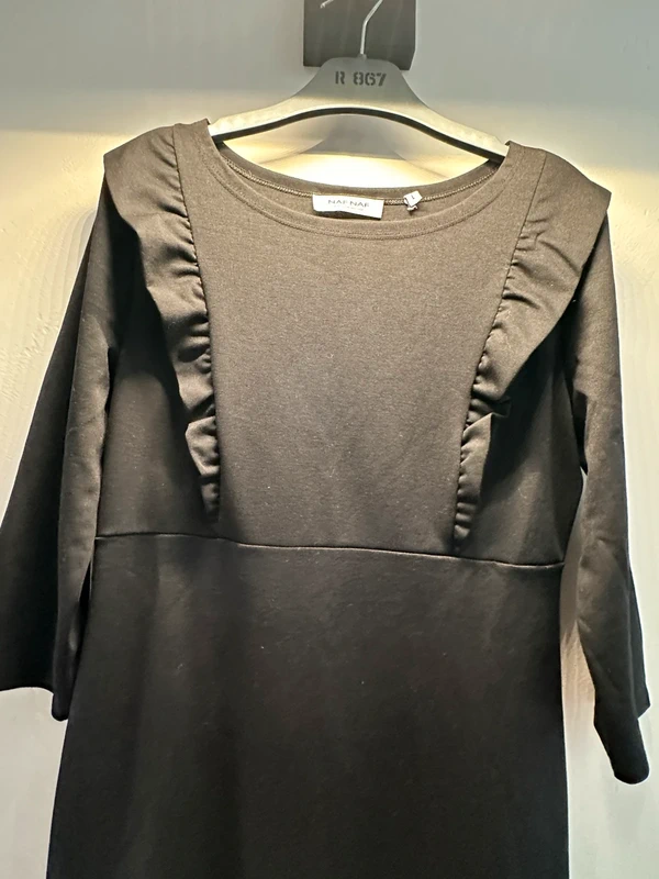 Belle petite robe noire NafNaf T L - photo numéro 3
