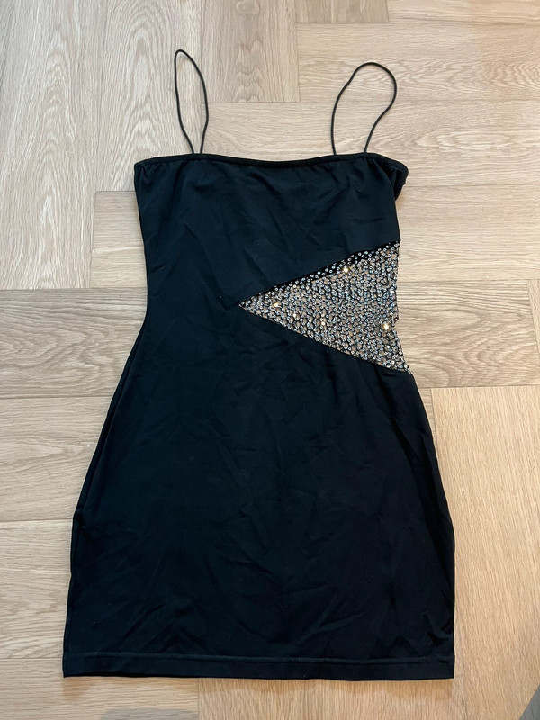 Superdown, mini glitter dress 1