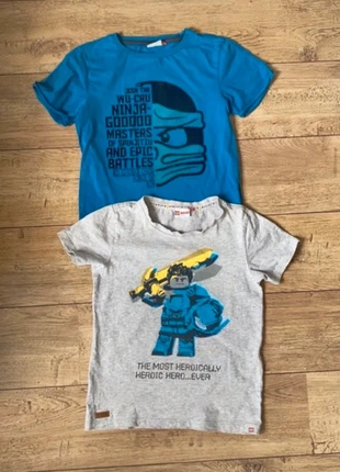 Lot de deux tee-shirts de chez Légo, brand: LEGO Wear, condition: Good, size: 9 years / 134 cm, €2.00, €2.80 includes Buyer Protection