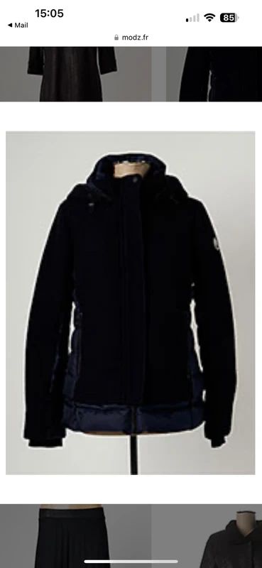 Superbe manteau bimatiere - photo numéro 7