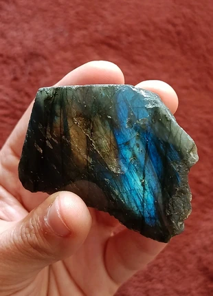 Labradorita mineral natural 100% Labradorita en bruto Labradorite Nature Semipulida Grande, merk: Mineralogie, staat: Nieuw zonder prijskaartje, € 9,00, € 10,15 inclusief Kopersbescherming