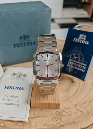 Montre bracelet Festina ref: 6792 dateur acier Full set facture Hommes, marque: Festina, état: Très bon état, taille: 30–38 mm, 79,90 €, 84,60 € Protection acheteurs (Pro) incluse