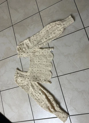 Top uncinetto a maniche lunghe, brand: Zara, condizioni: Nuovo senza cartellino, taglia: S / IT 40 / EU 36, €10.00, €11.20 include la Protezione acquisti