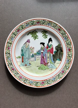 Qianlong Famille Rose sierbord, état: Très bon état, 17,50 €, 19,08 € Protection acheteurs incluse